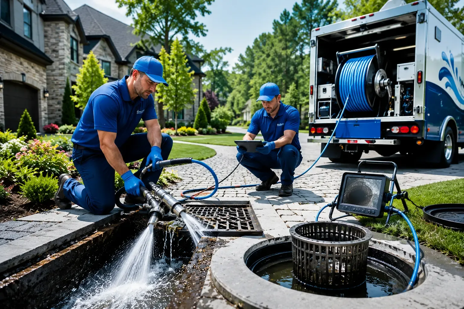 Local outdoor drain cleaning professionals in Busy, KY